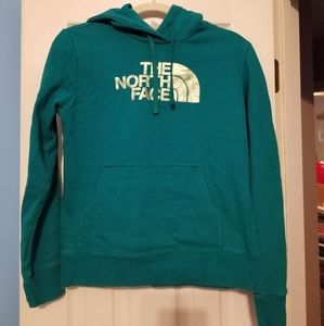 GUC North Face Teal Hoodie Small